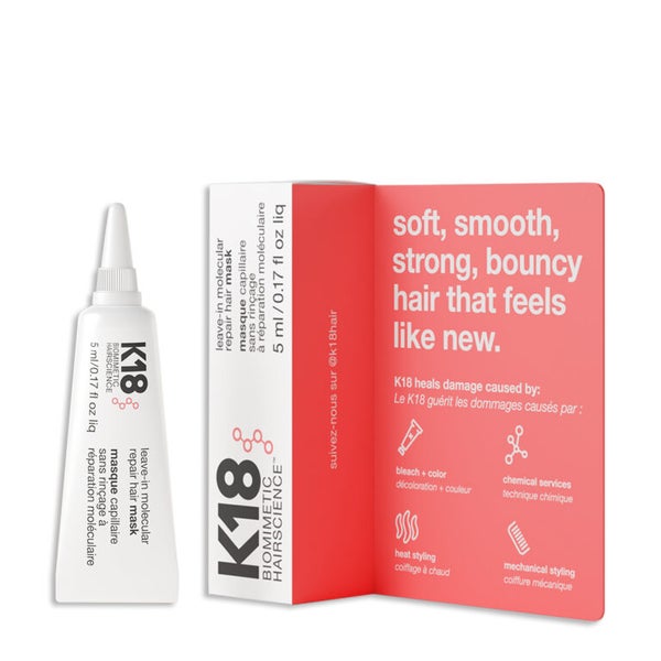 K18Hair 5ml Leave-in Molecular Repair Mask